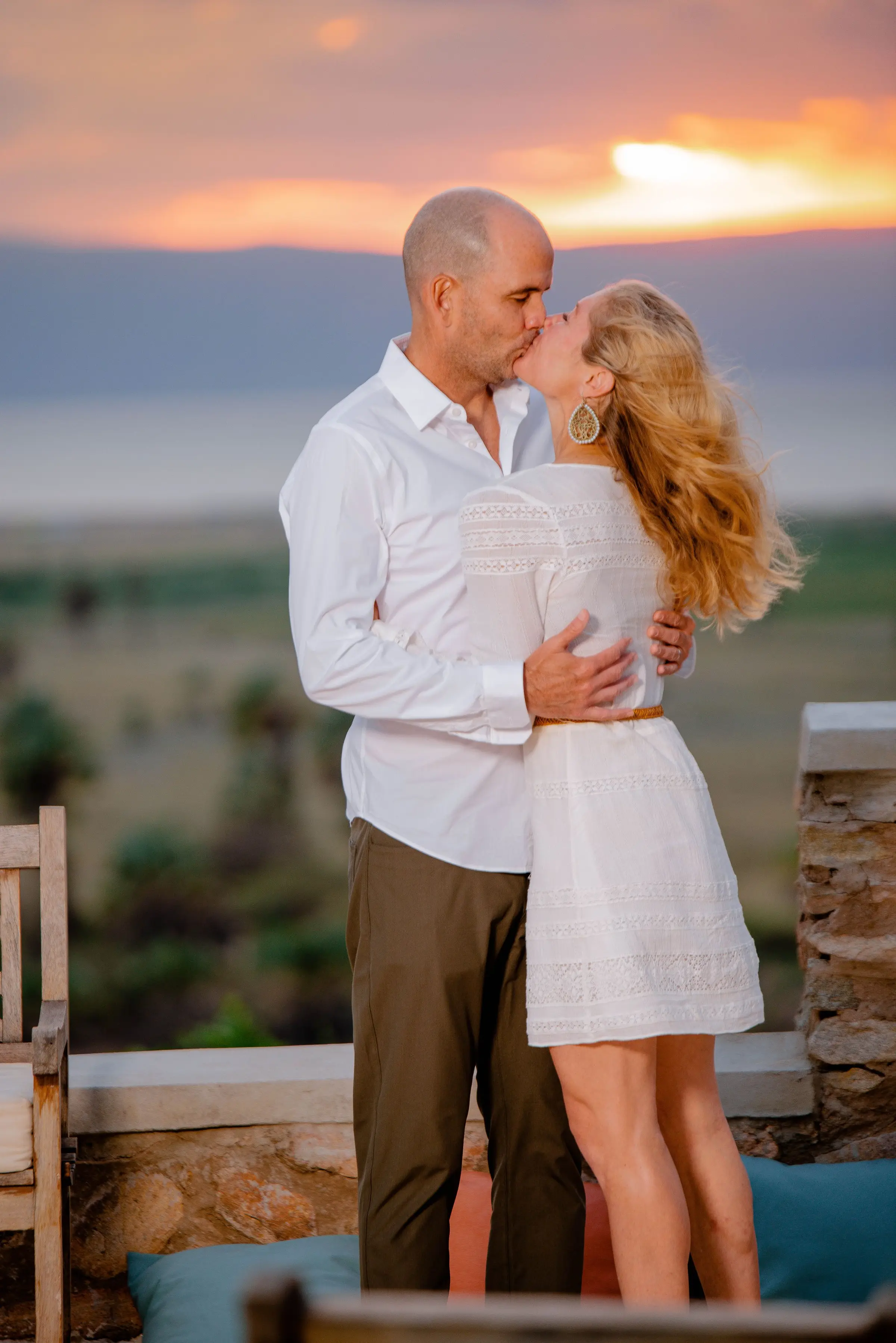 Vows with the plains as witness